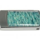 Амазонитовый USB накопитель: вид сверху