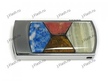 Флешка с мозаикой: вид сверху