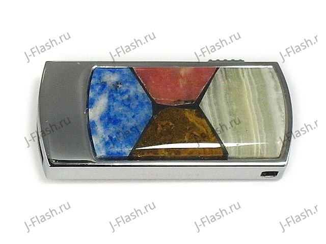 Флешка с мозаикой: вид сверху