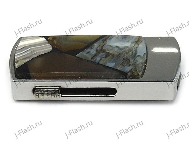 Сувенирная флешка с мозаикой: вид сбоку