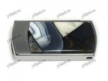 Флешка с камнем мозаика: вид сверху