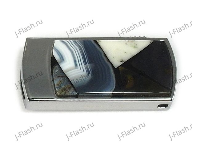 Флешка с камнем мозаика: вид сверху