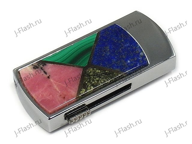 USB диск с каменной мозаикой: надежный фиксатор