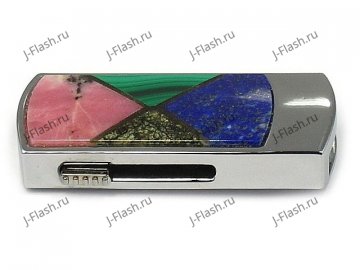 Флешка с мозаикой: вид сбоку
