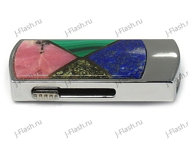 Флешка с мозаикой: вид сбоку