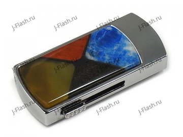 Подарочная флешка с мозаикой: вид сбоку