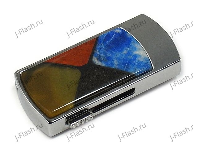 Подарочная флешка с мозаикой: вид сбоку