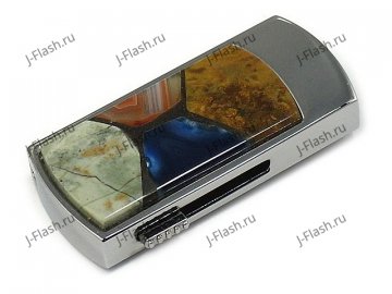 USB диск с каменной мозаикой: надежный фиксатор