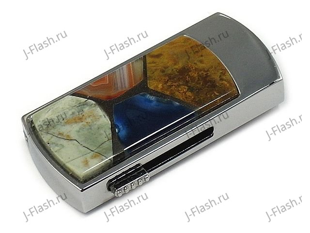 USB диск с каменной мозаикой: надежный фиксатор