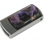 USB диск с чароитом: общий вид
