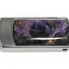 Флешка с камнем чароит: вид сверху