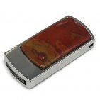 Флешка инкрустированная яшмой: общий вид