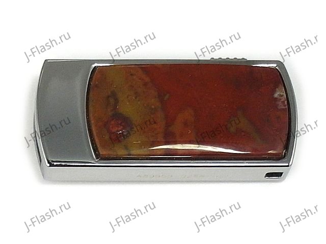 Яшмовый USB накопитель: вид сверху