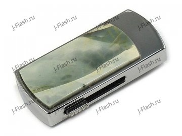 Рекламная флешка с яшмой: надежный фиксатор