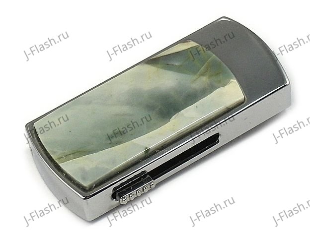 Рекламная флешка с яшмой: надежный фиксатор