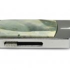 Флешка в яшме: вид сбоку