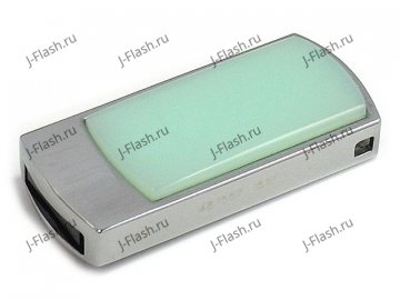 Подарочная USB флешка с хризопразом: общий вид