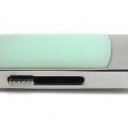 Флешка в хризопразе: вид сбоку